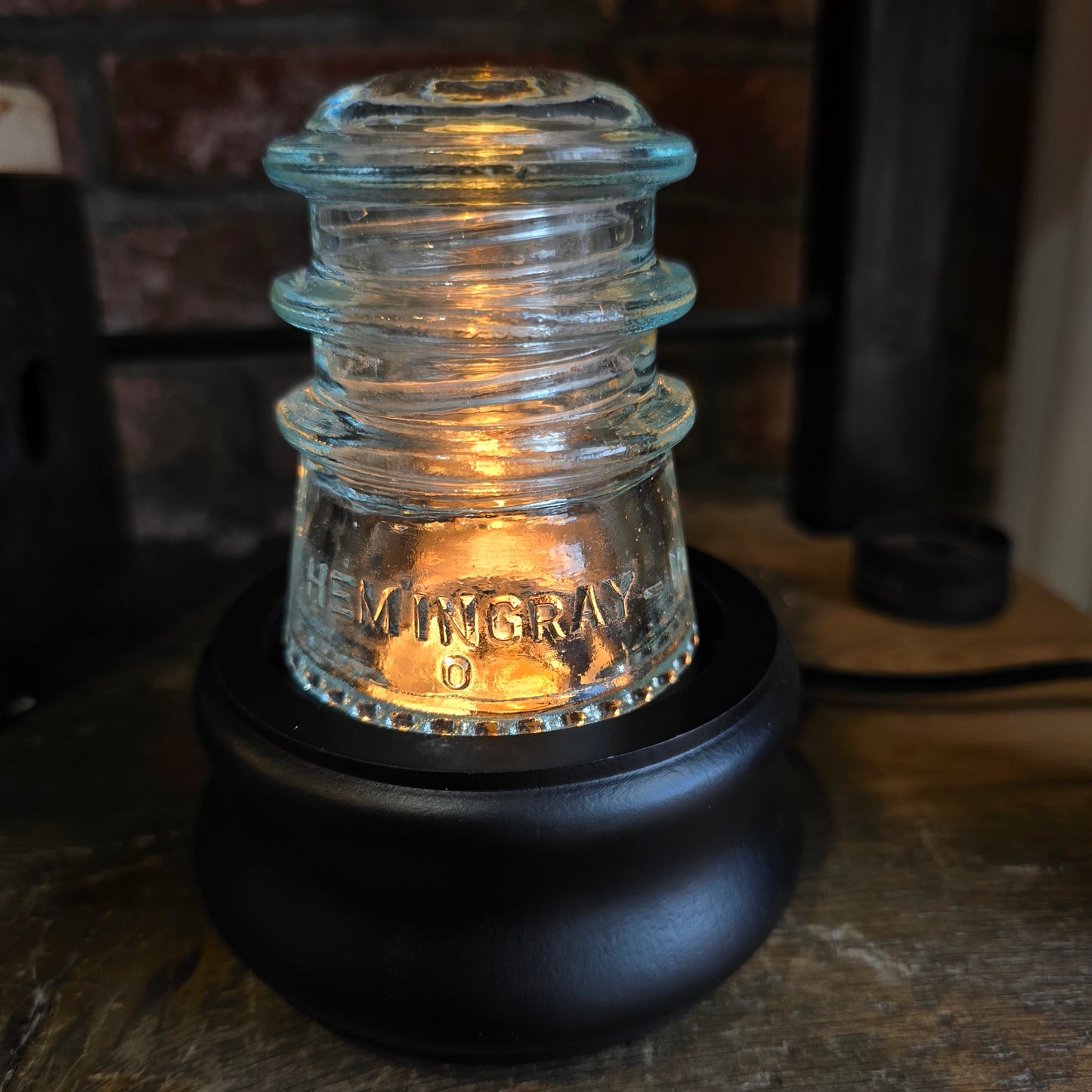 Mini Glass Insulator Light | New England Sketch Book