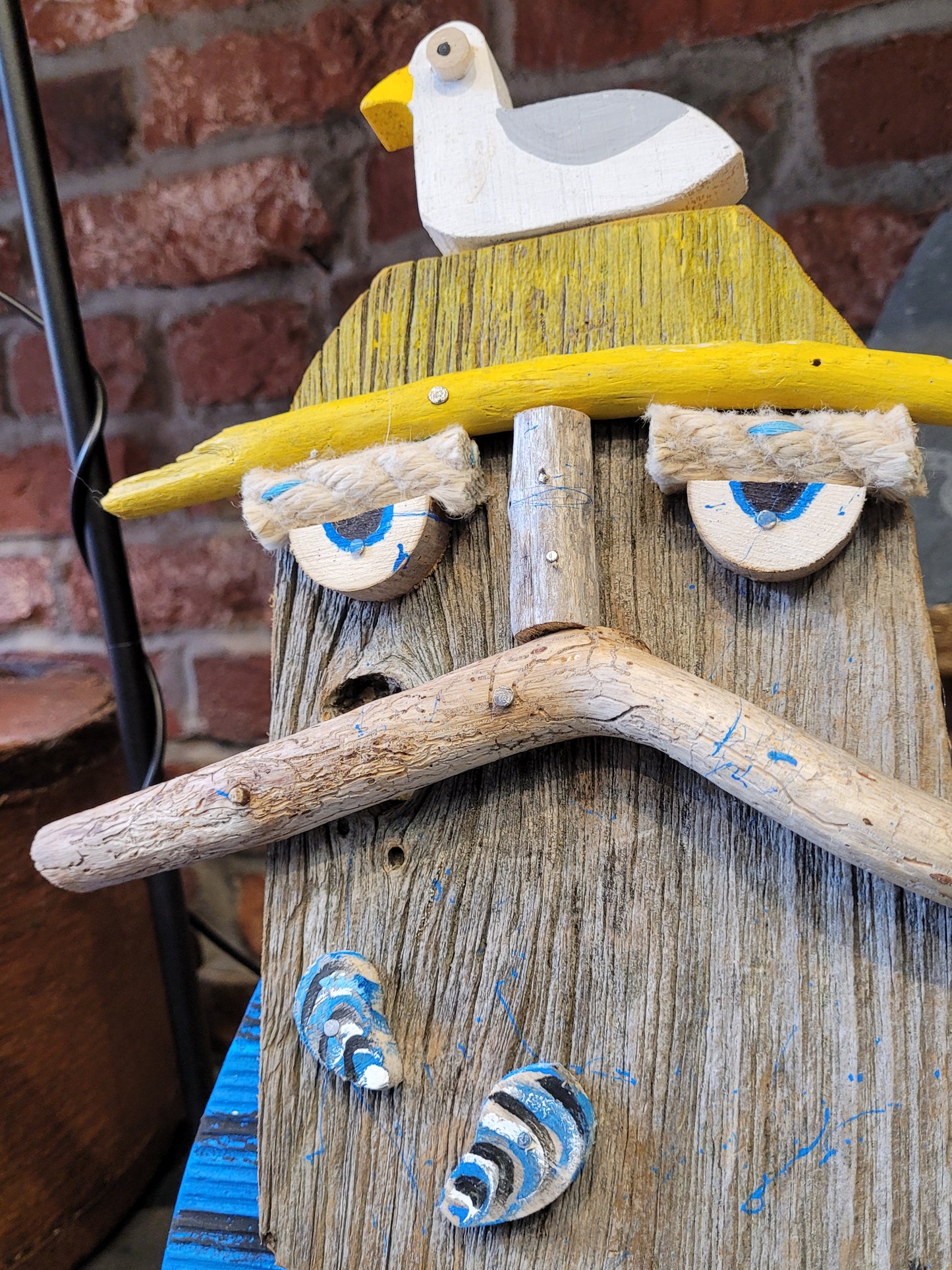 Large Sailor w/ Seagull #4| Seahag Studios