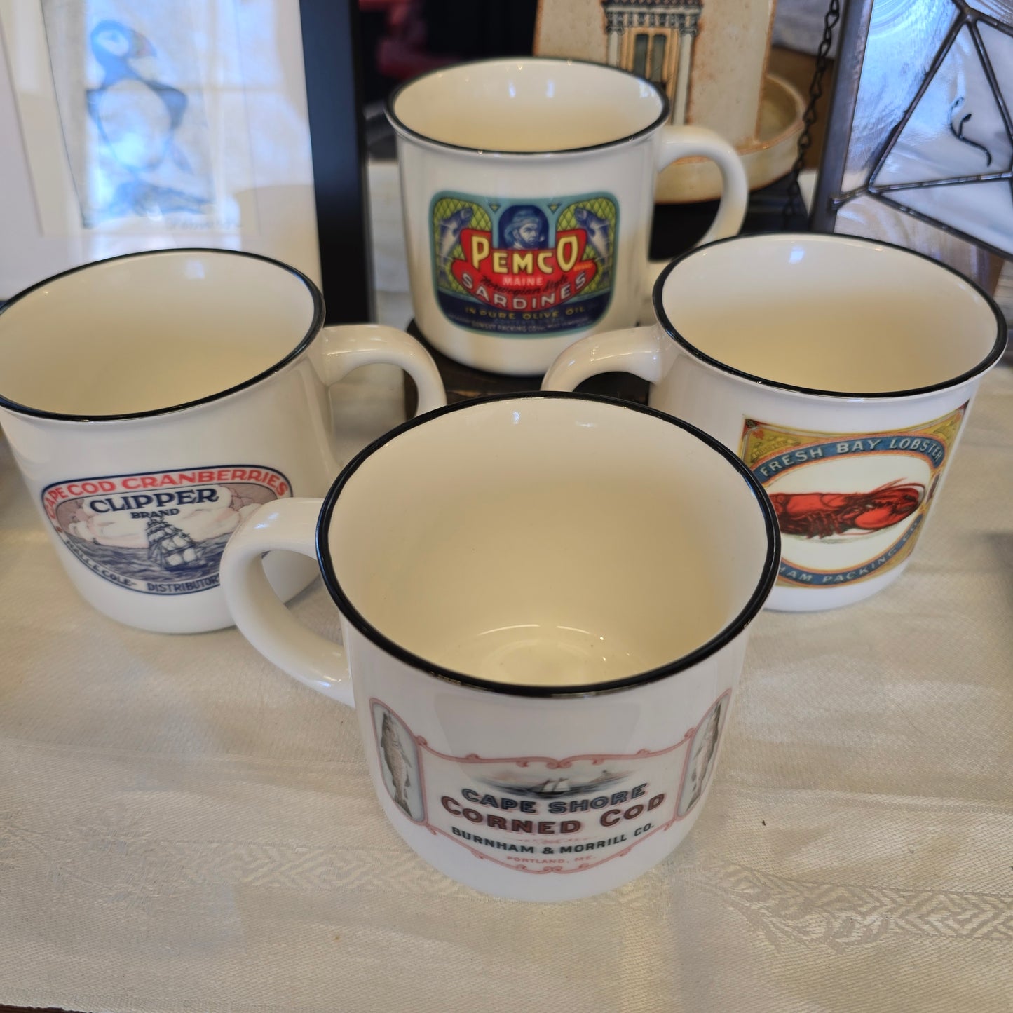 NE Cannery Series | Gorham Packaging Co | Ceramic Camper Mug