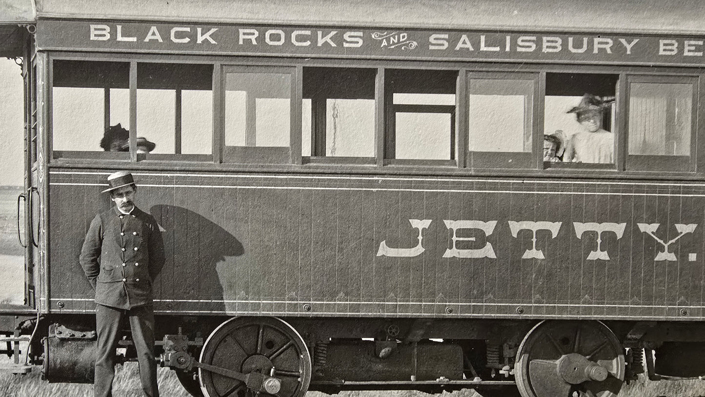 The Jetty | Plum Island c1890s | NESB Archival Giclee Print