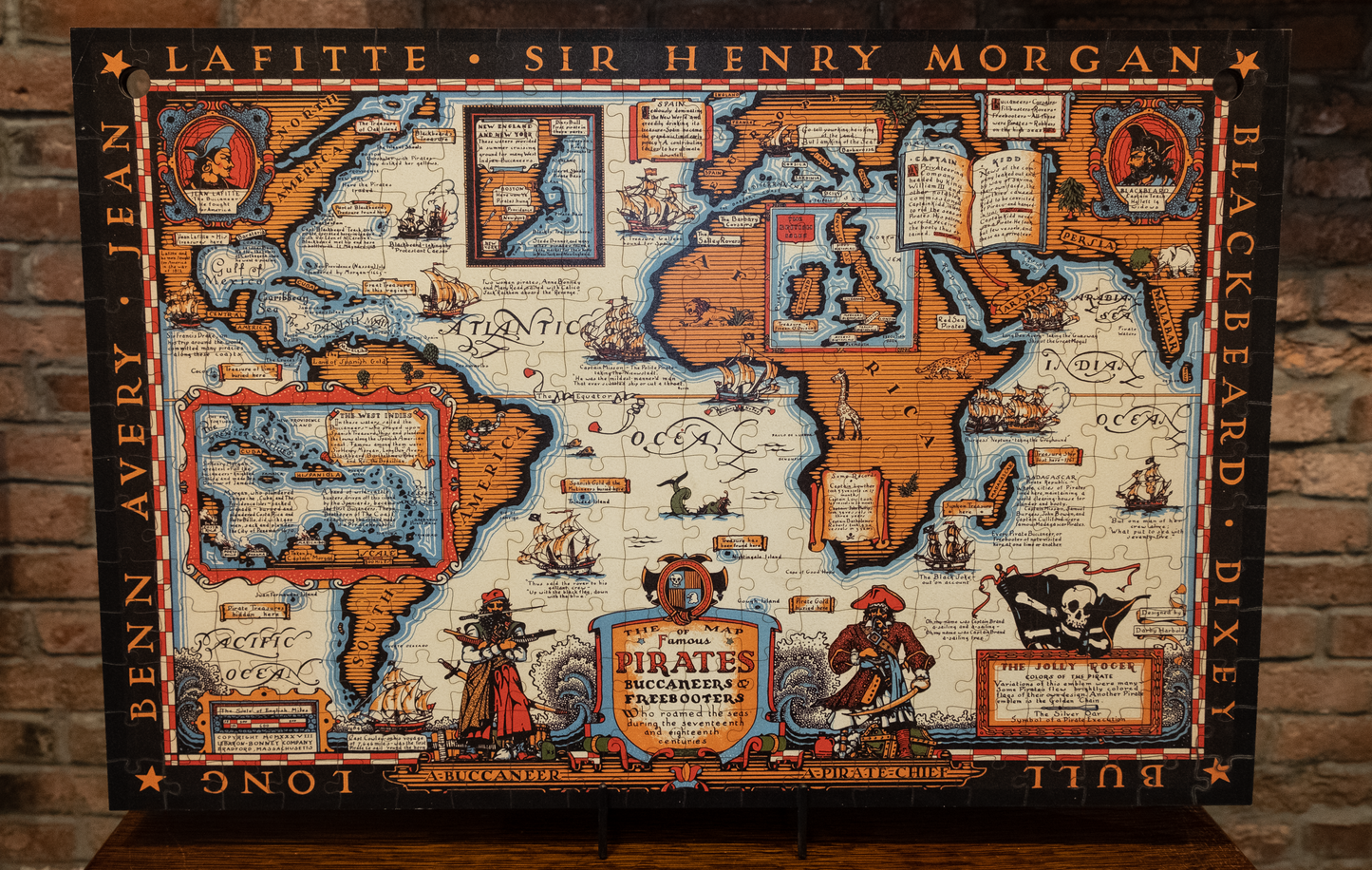 Pirate Map Puzzle - Jack Atherton Series