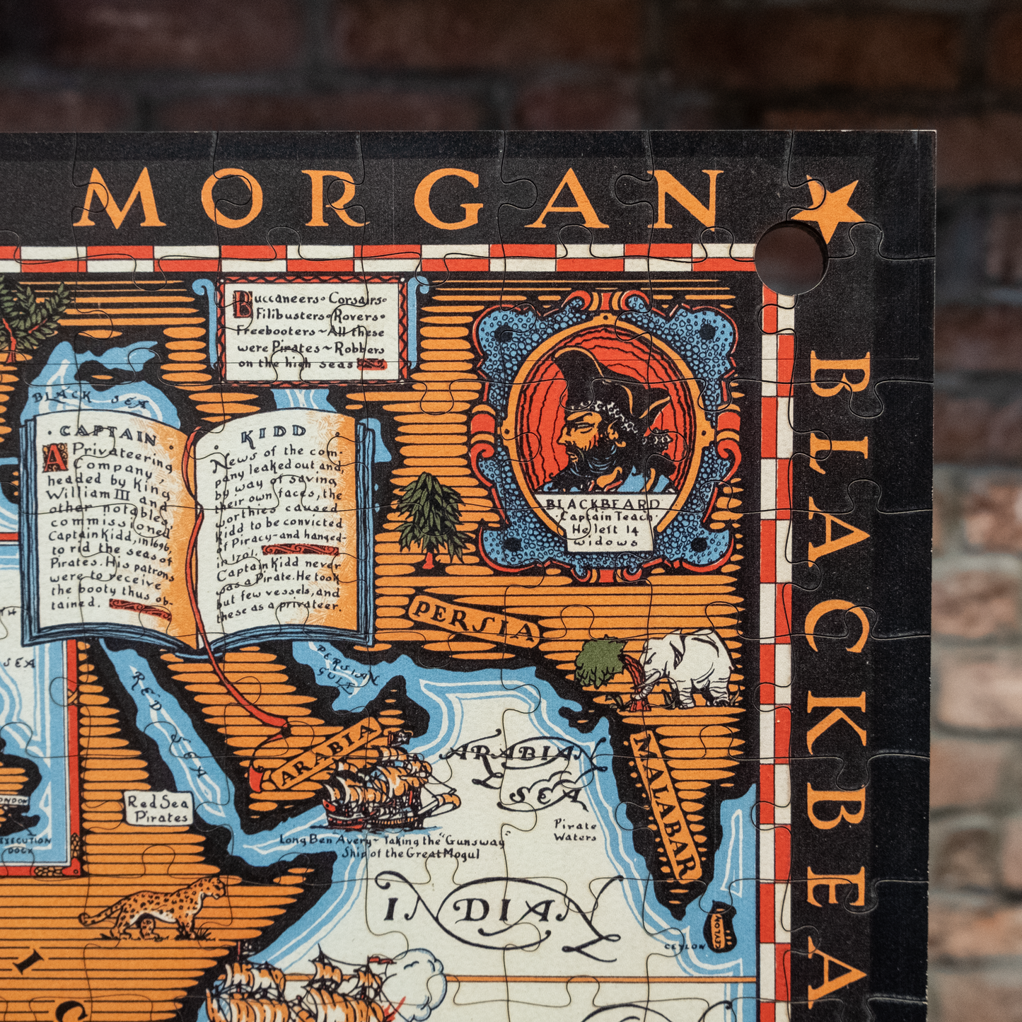 Pirate Map Puzzle - Jack Atherton Series