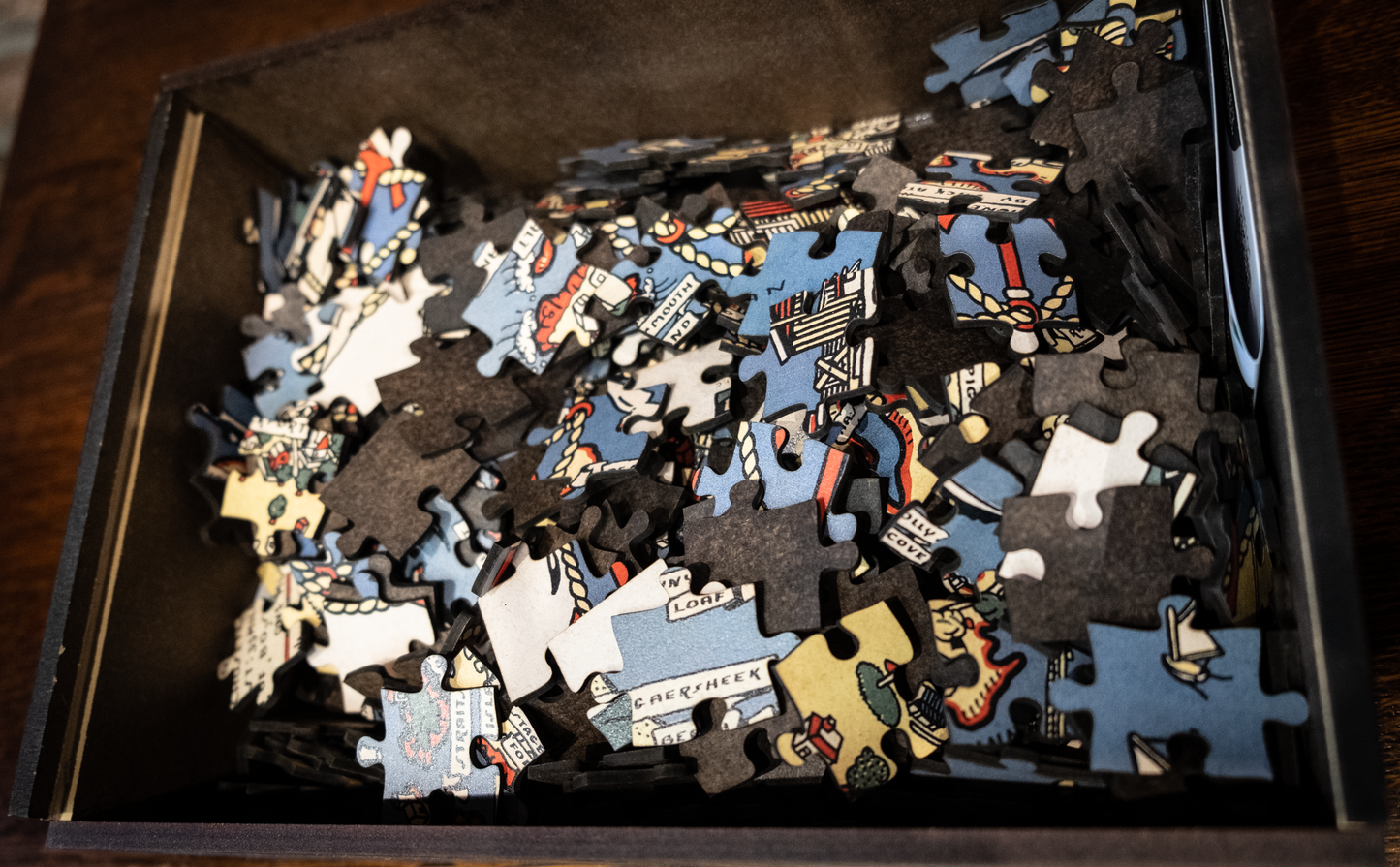 Pirate Map Puzzle - Jack Atherton Series