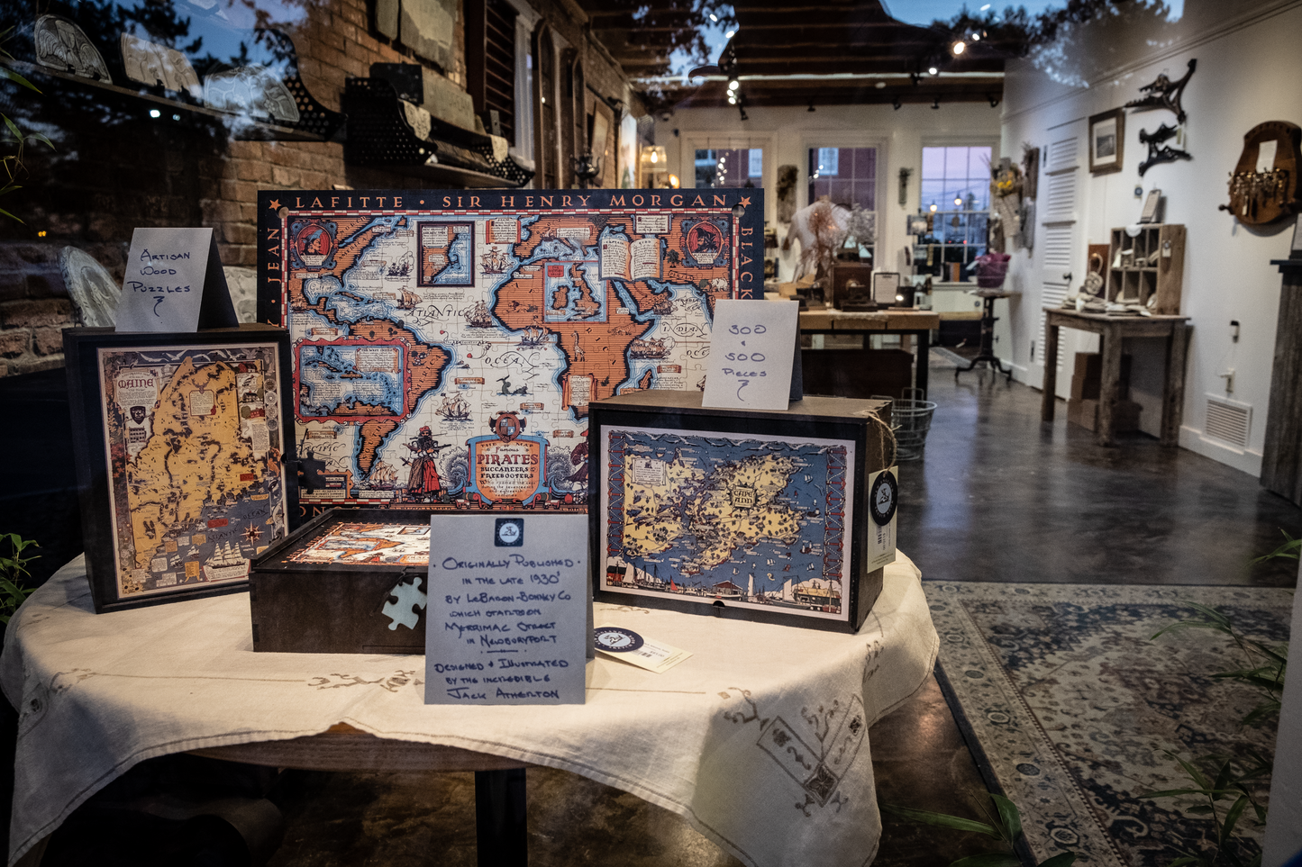 Pirate Map Puzzle - Jack Atherton Series