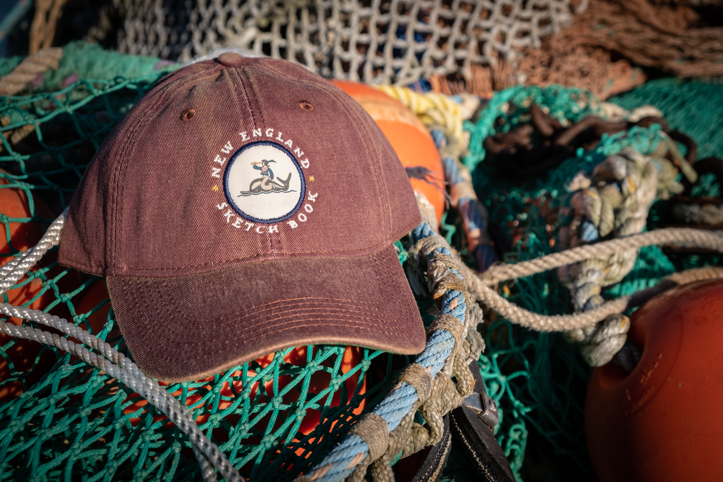 New England Sketch Book Logo Cap