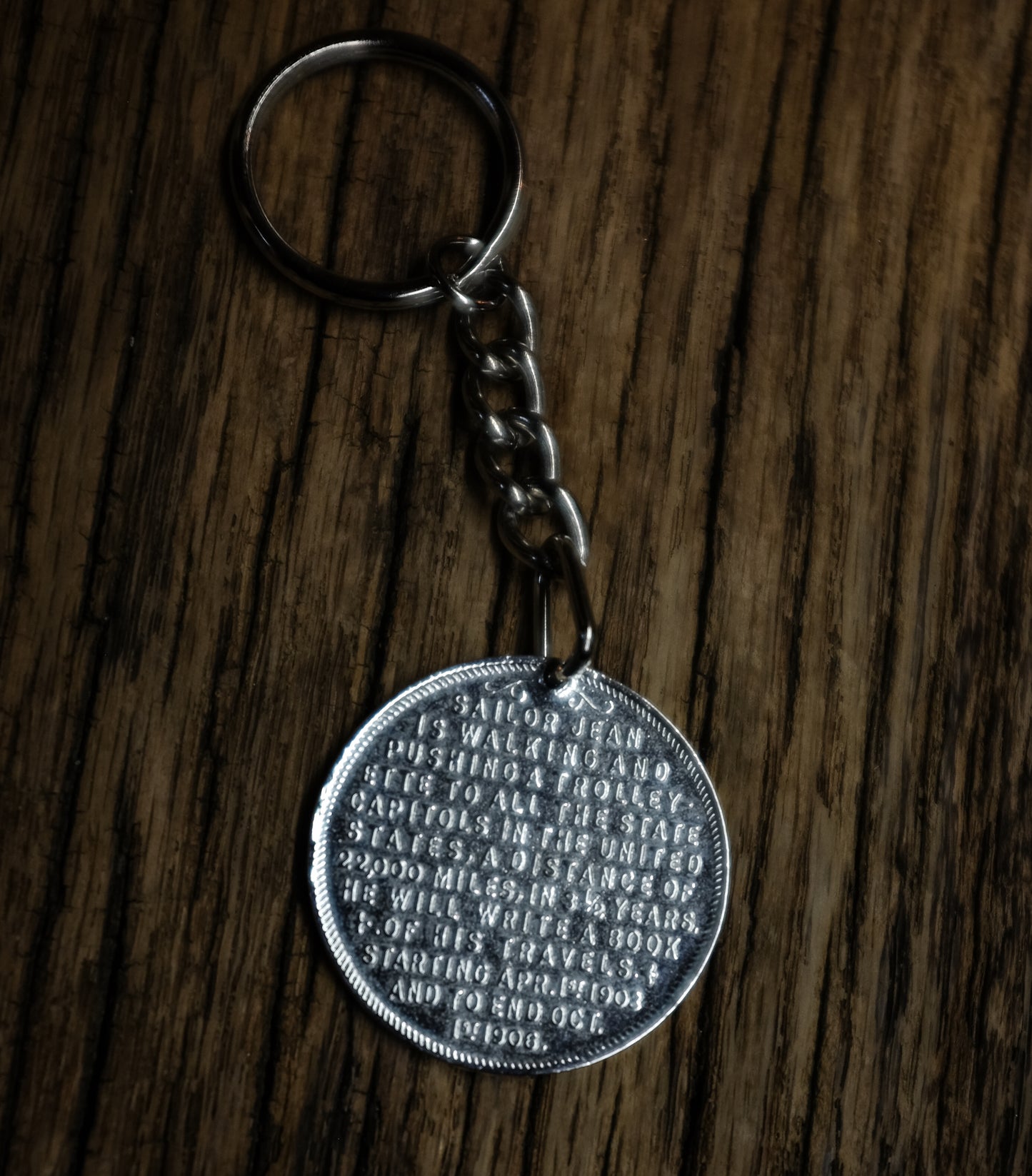 Sailor Jean Token - Newburyport | Key Chain