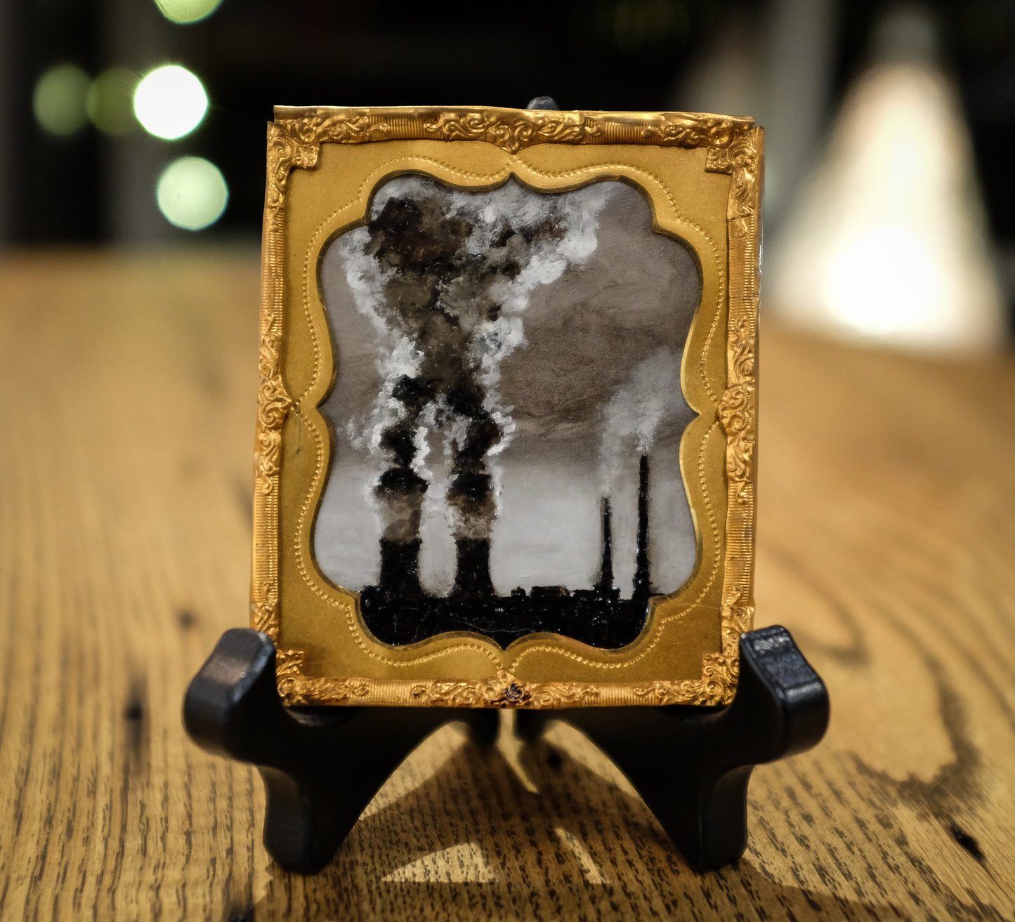 Stacks | Chris Volpe | Pressed Tin Frame