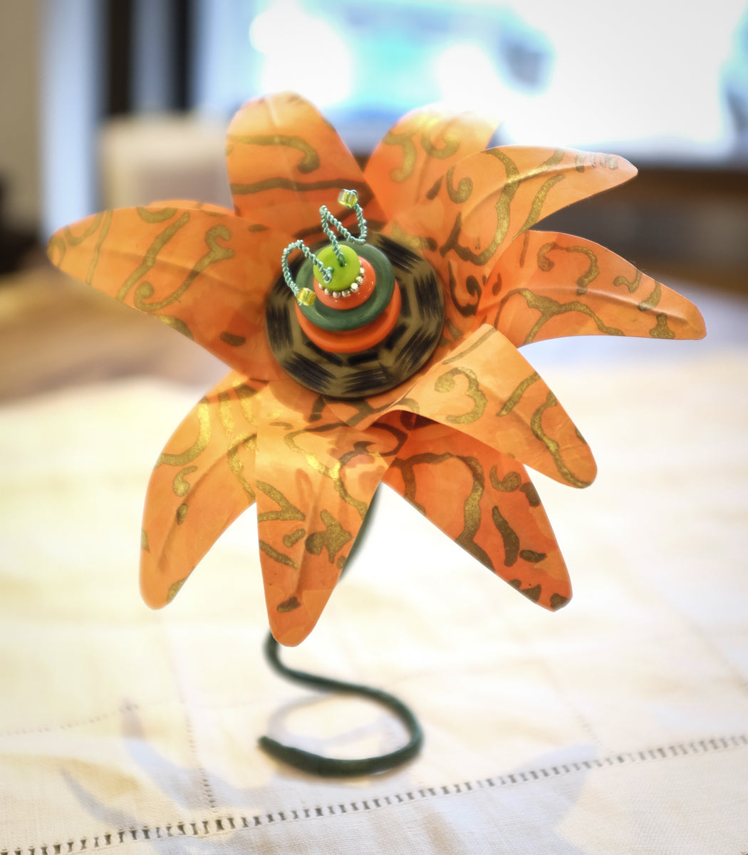 Vintage Button Blooms | Andrea Maginnis