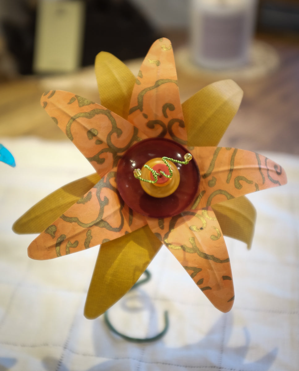 Vintage Button Blooms | Andrea Maginnis