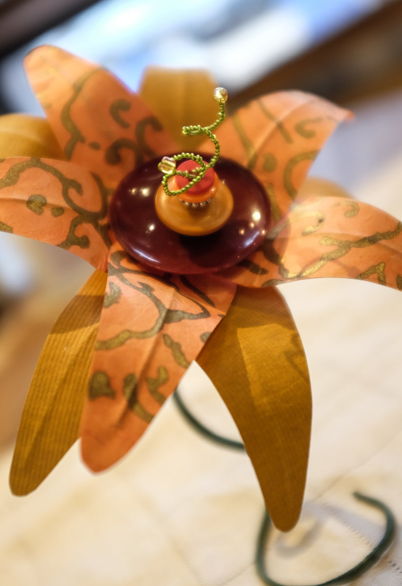 Vintage Button Blooms | Andrea Maginnis