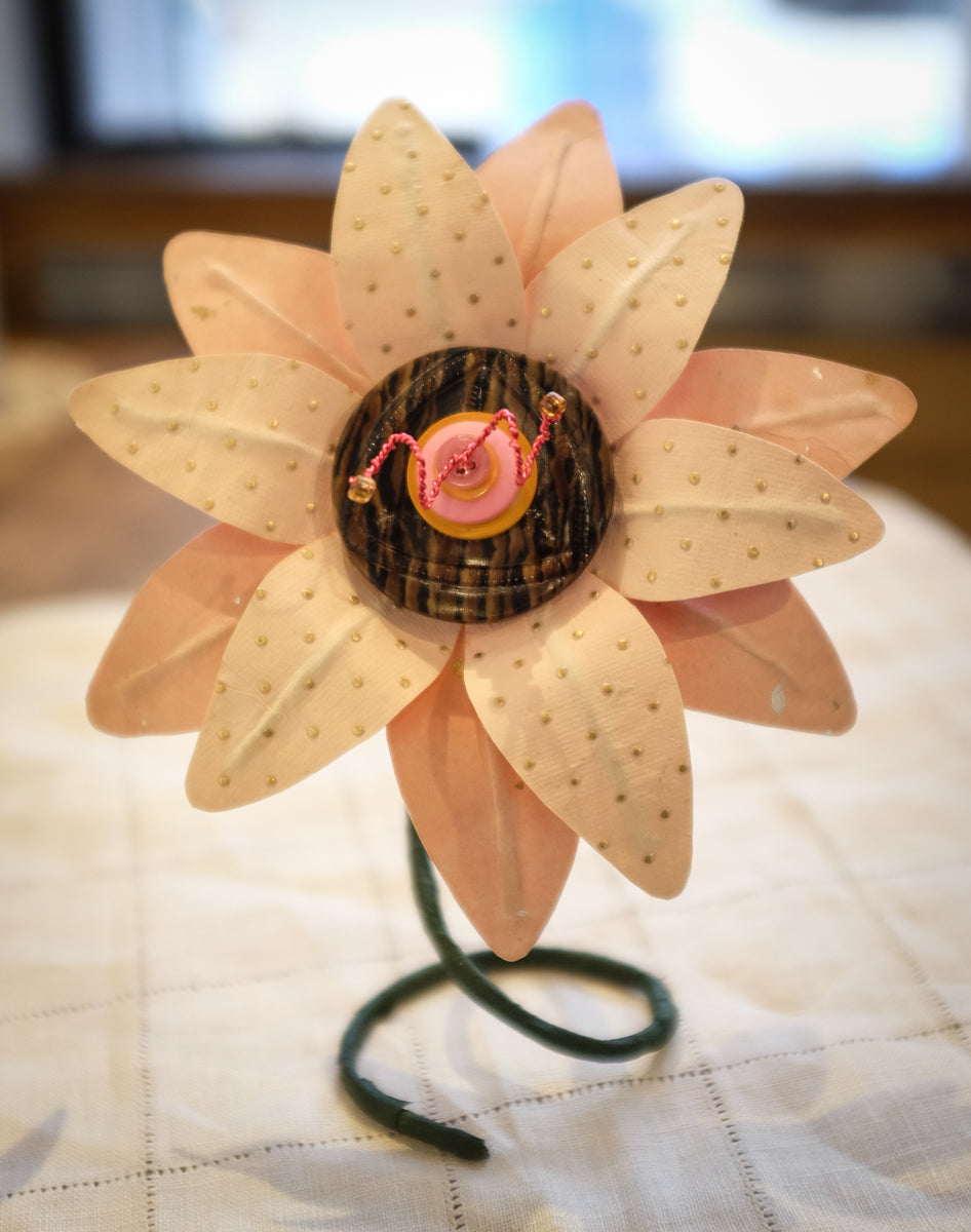 Vintage Button Blooms | Andrea Maginnis