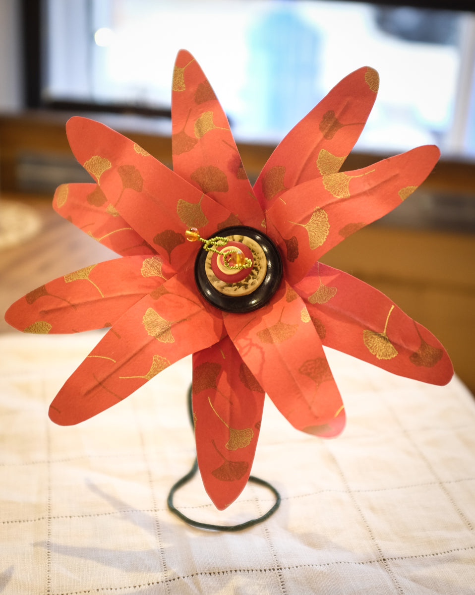 Vintage Button Blooms | Andrea Maginnis