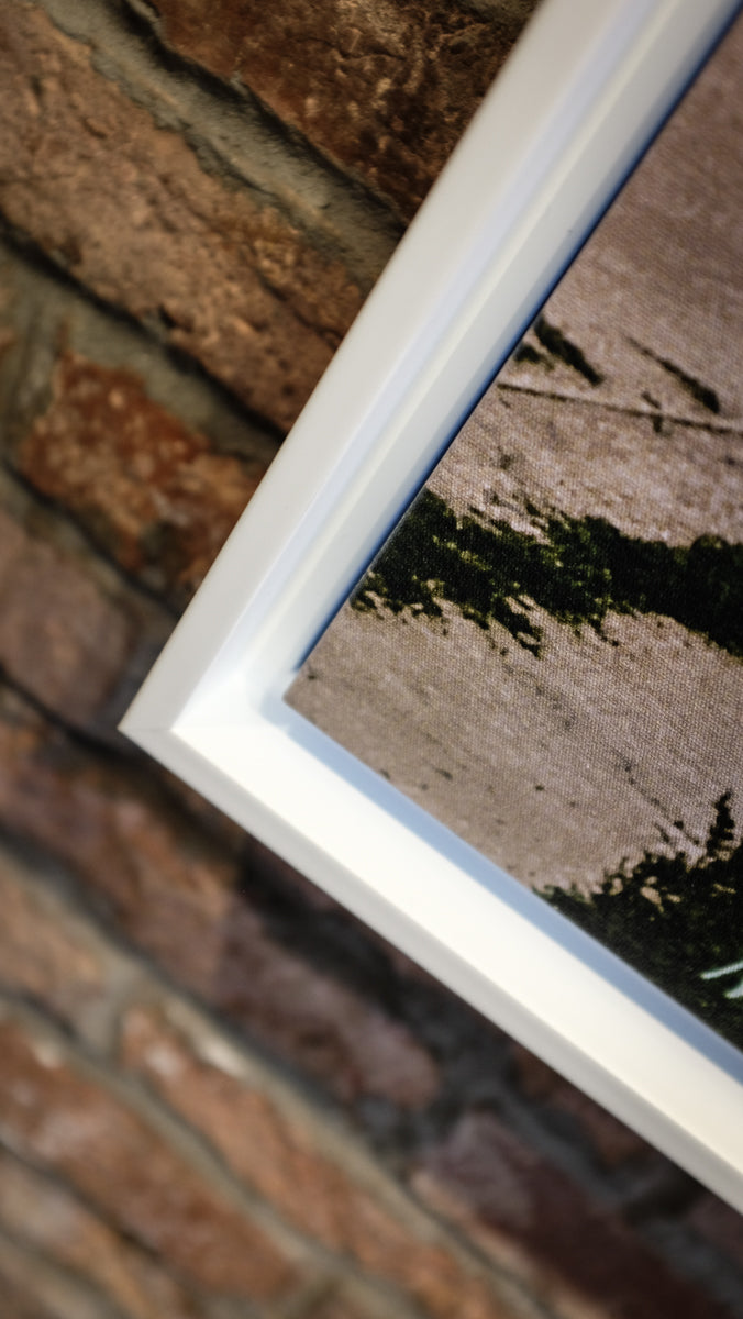 Joppa Clam Shanties | 30" x 16" Canvas w/Floating Frame