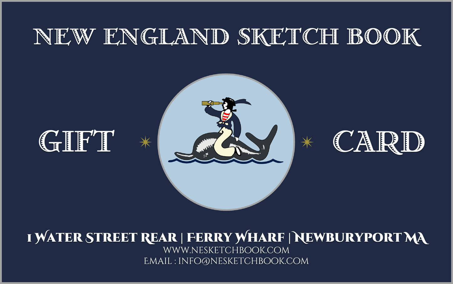 New England Sketch-Book Gift Card