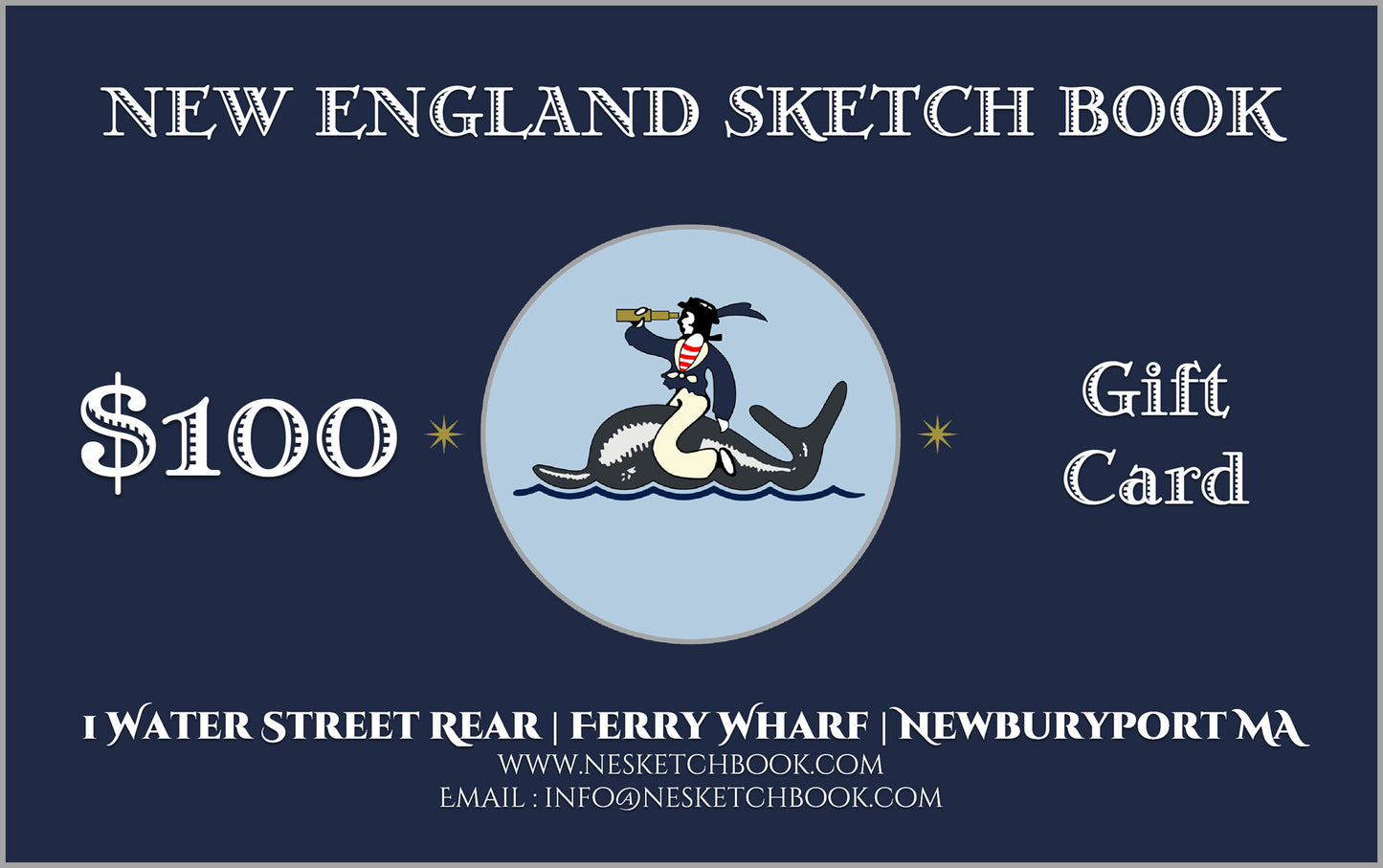 New England Sketch-Book Gift Card