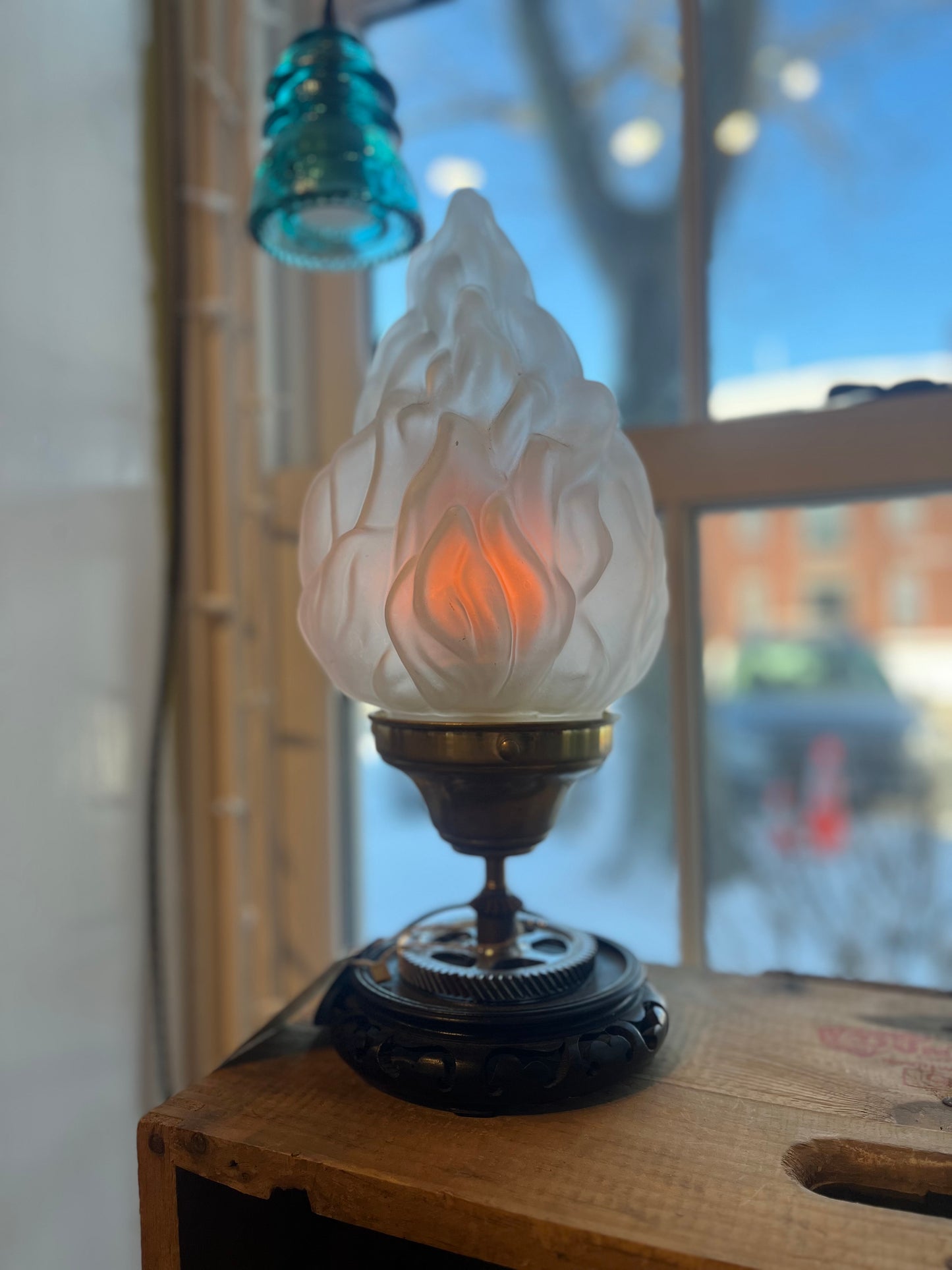 Flame Table Lamp