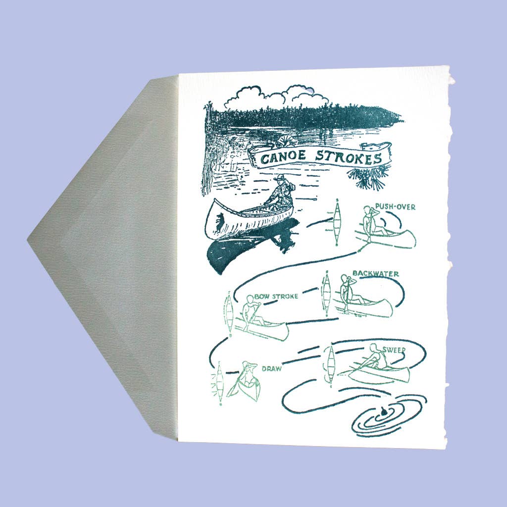 Canoe Strokes | Saturn Press