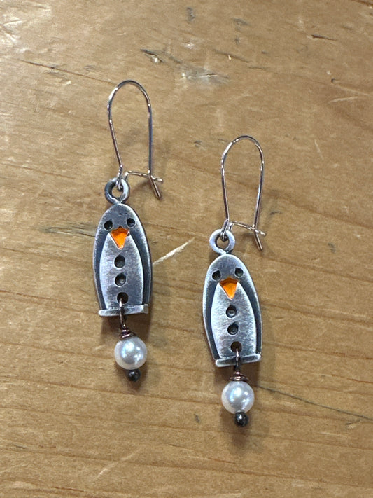 Penguin Earrings | Chickenscratch