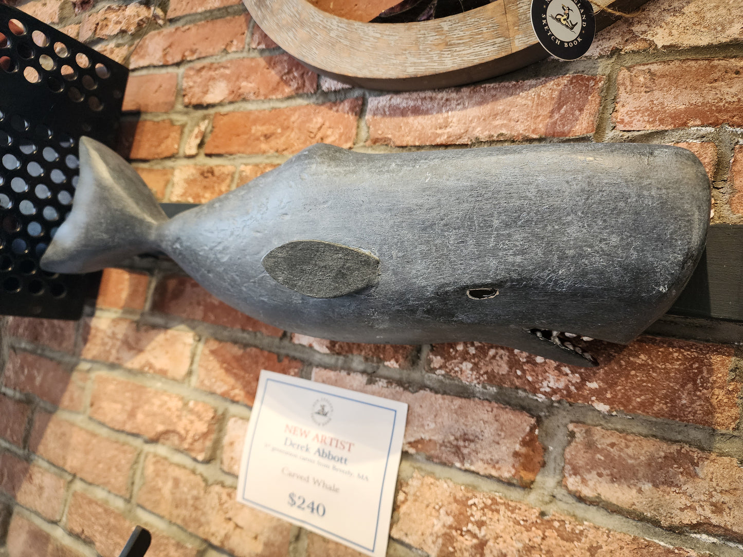 Hand Carved Sperm Whale | Derek Abbott