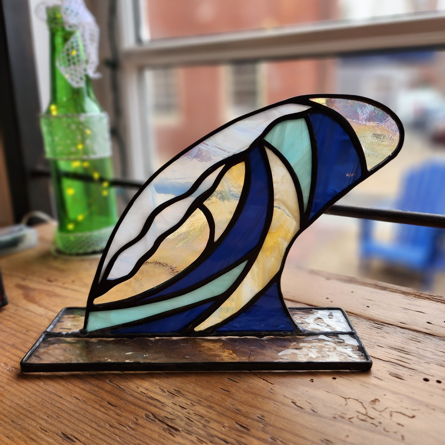Stained Glass Wave | Afterlife Glass