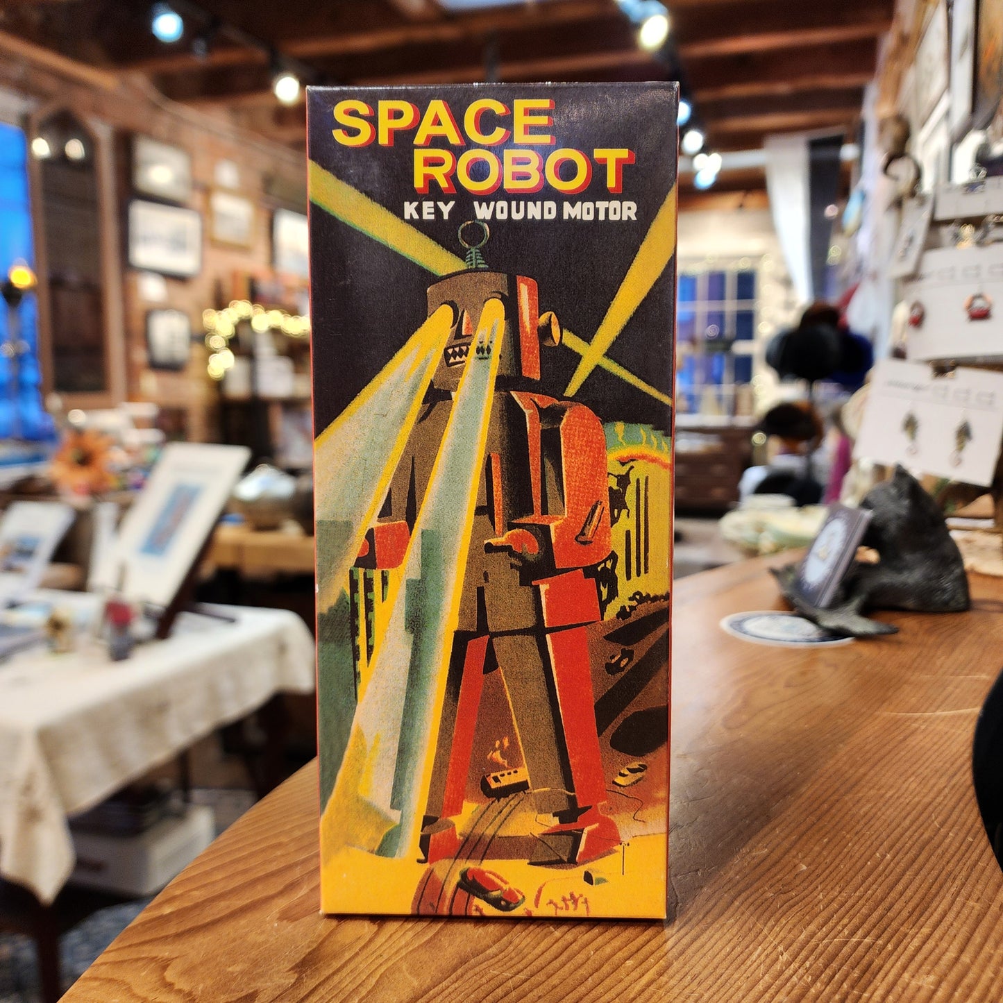 Space Robot | Tin Retro Wind Up
