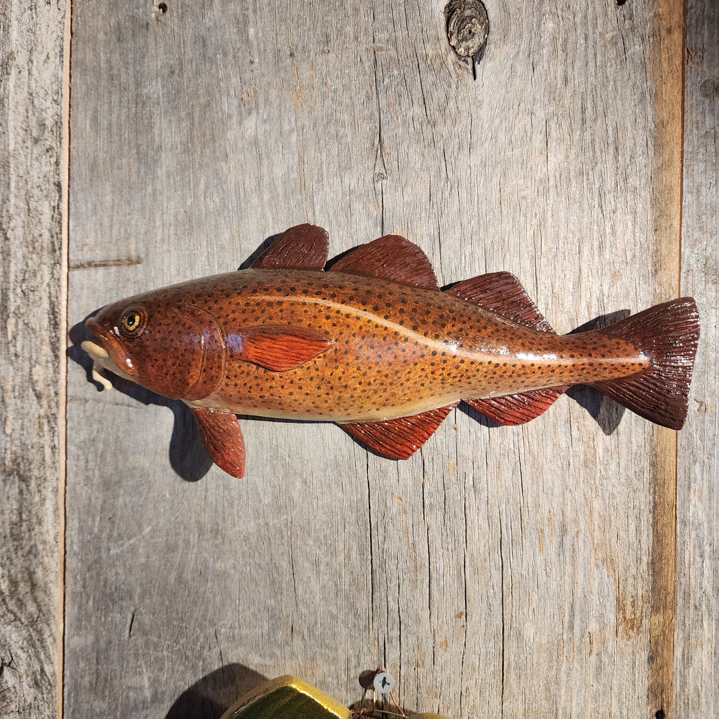 Hand Carved & Painted Cod | Henry Boyd Jr.