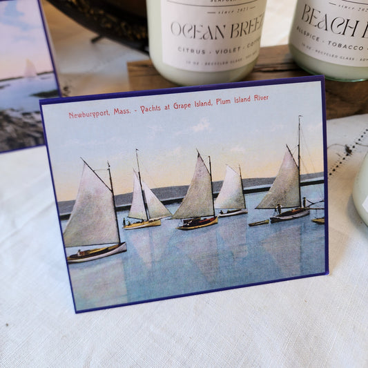 Grape Island Folded Card | Plum Island Sound