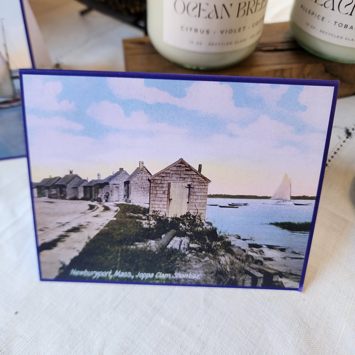 1900 Joppa Clam Shanties | Folded Notecard