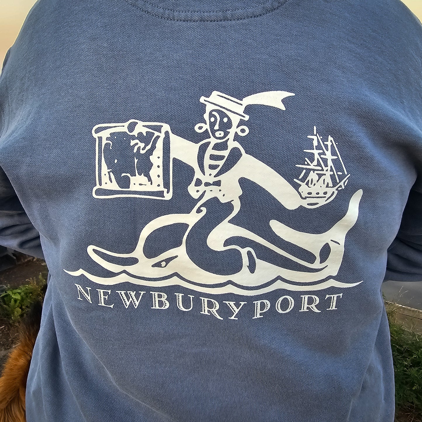 New England Sketch Book Whaler | Crew Sweatshirt