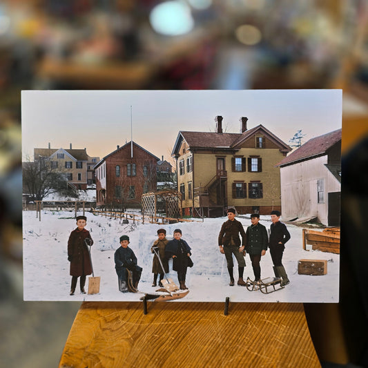 Maine Winter | Early 1880s | NESB Archival Giclee Print