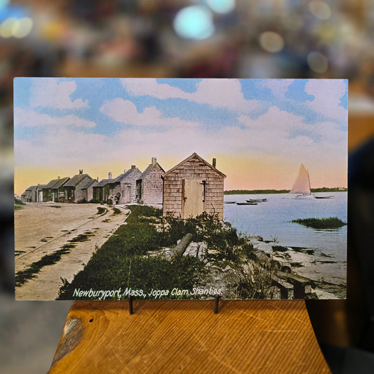 Joppa Clam Shanties | c1900s | NESB Archival Giclee Print