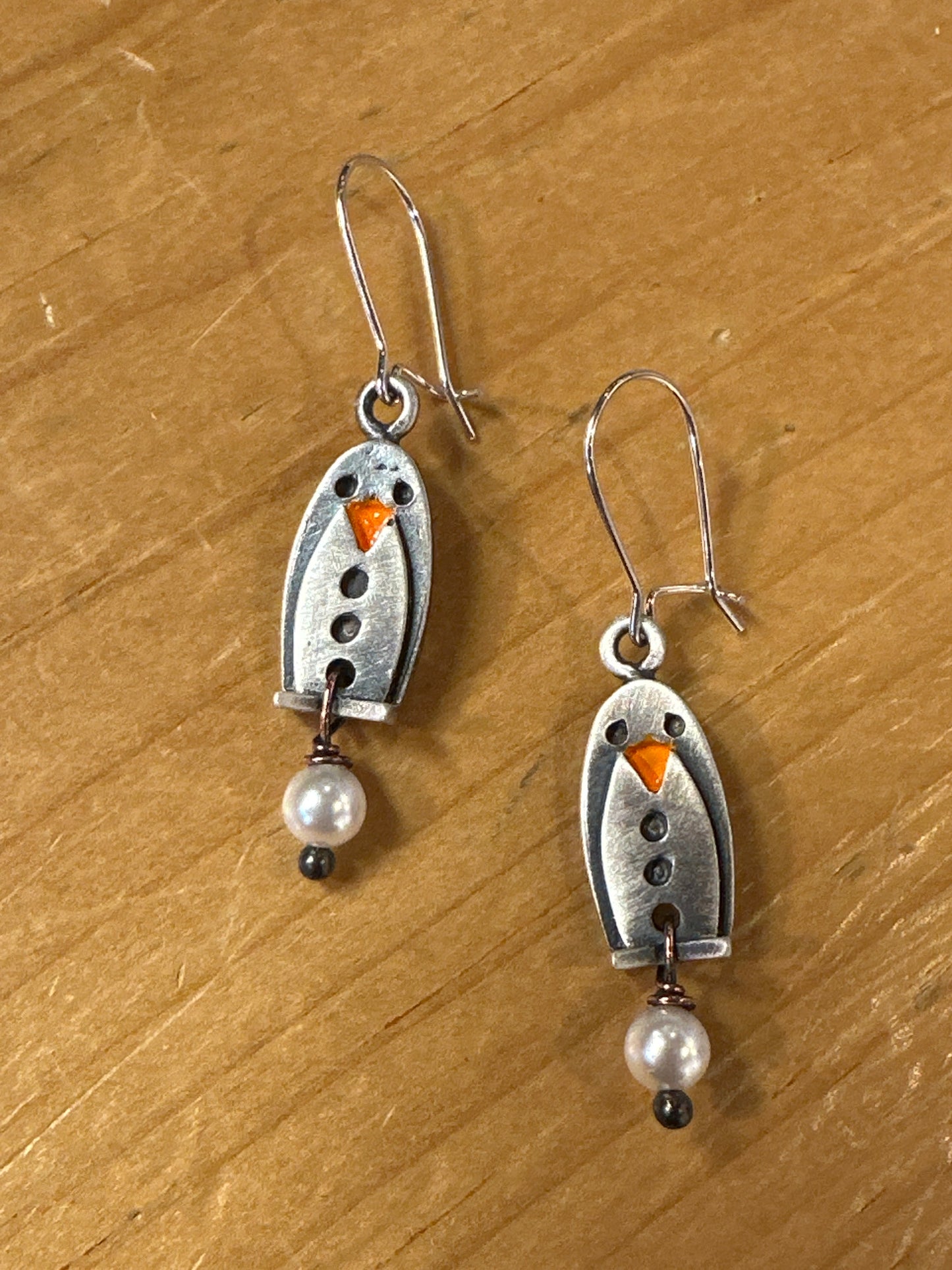 Penguin Earrings | Chickenscratch