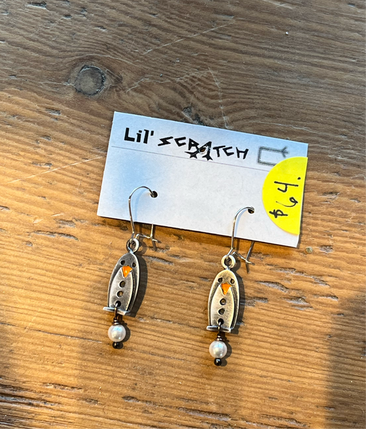 Penguin Earrings | Chickenscratch