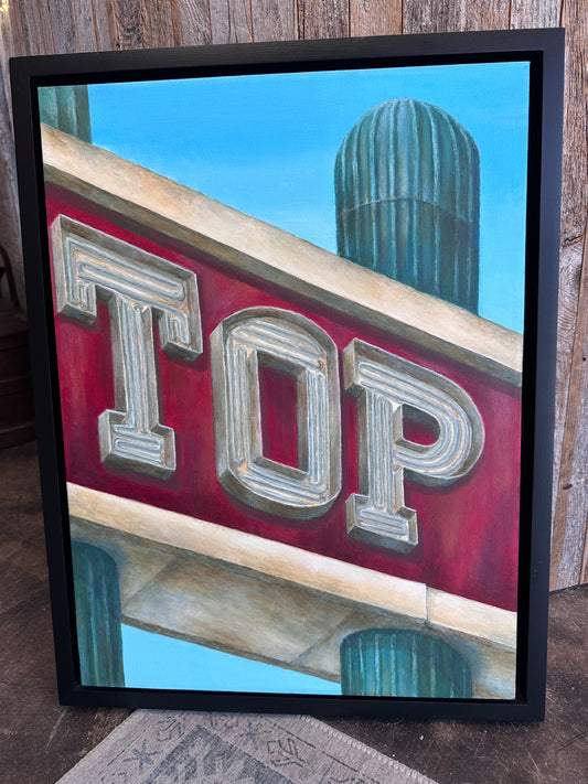 "From the Top" | Acrylic on Canvas | Debbie Shirley