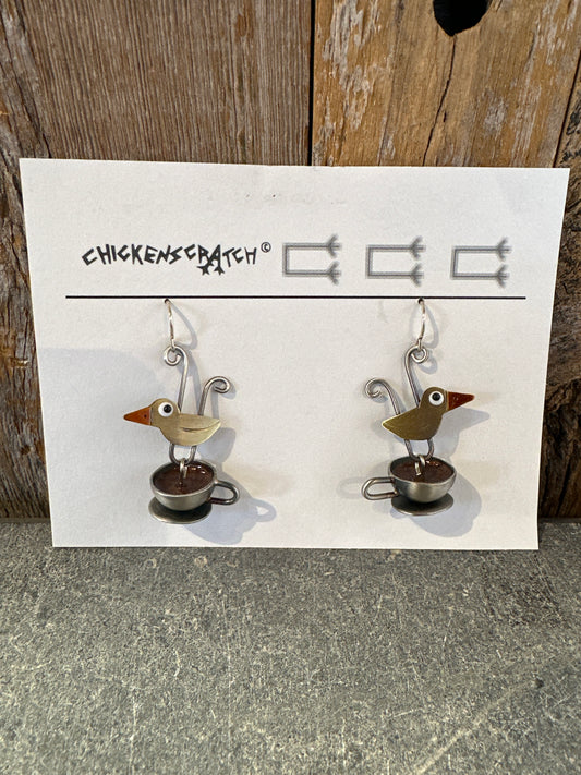 Tea for Two Earrings | Chickenscratch