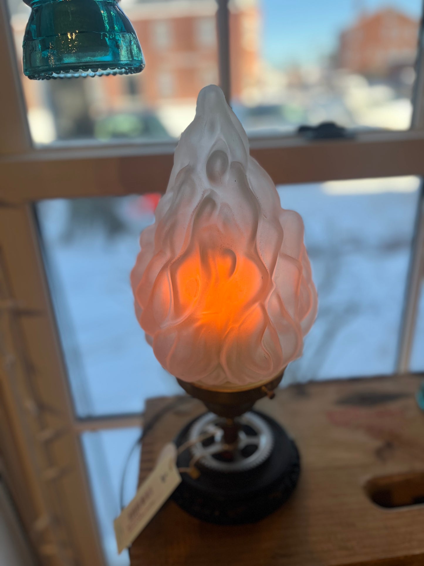 Flame Table Lamp