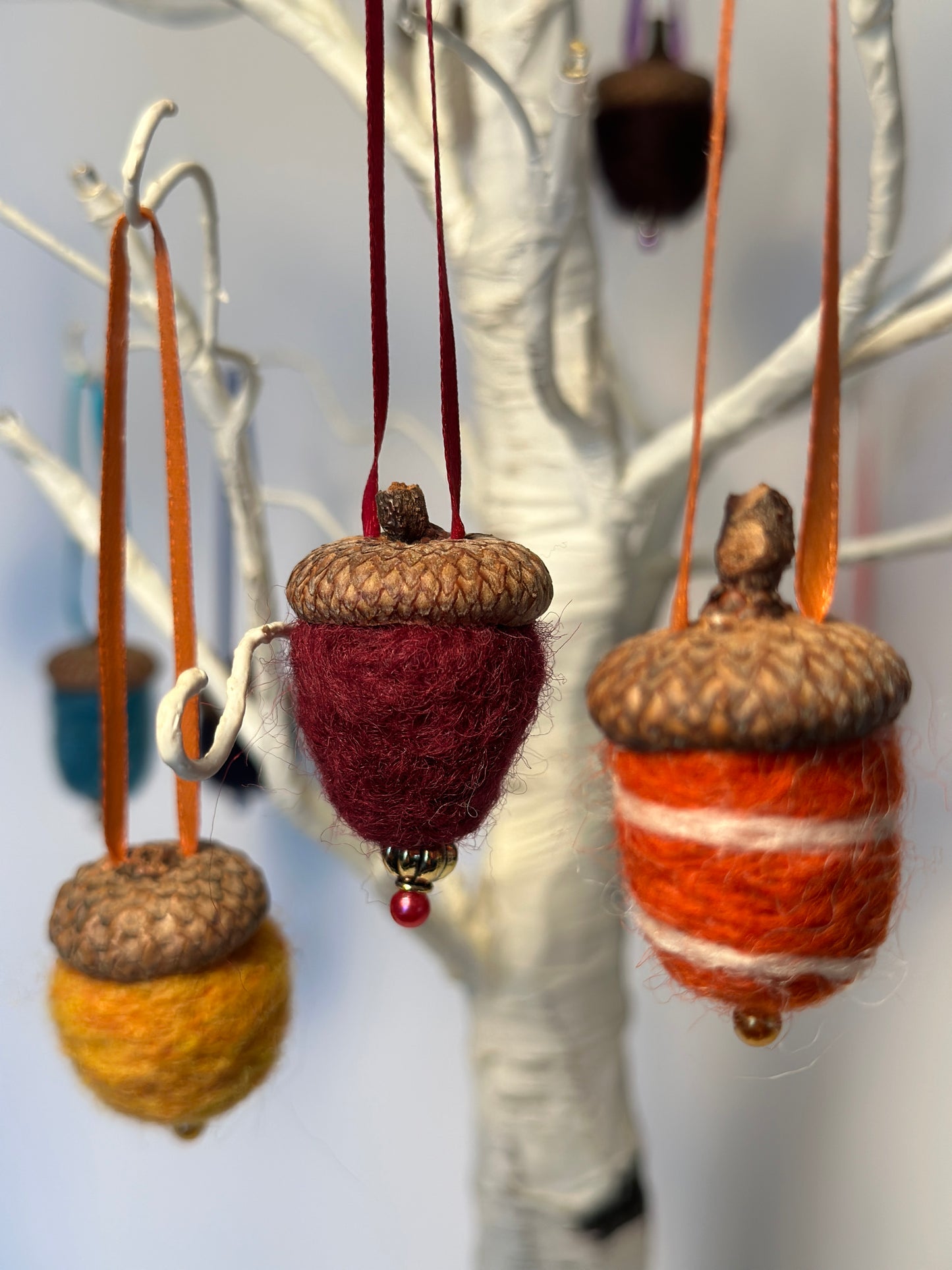 Andrea Maginnis | Felted Acorns | Handmade