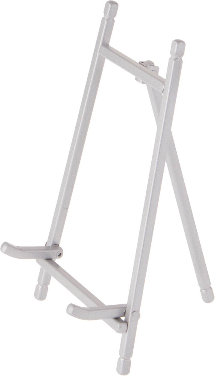 Bard's Satin Metal Easel, 7" H x 4.25" W x 4.5" D