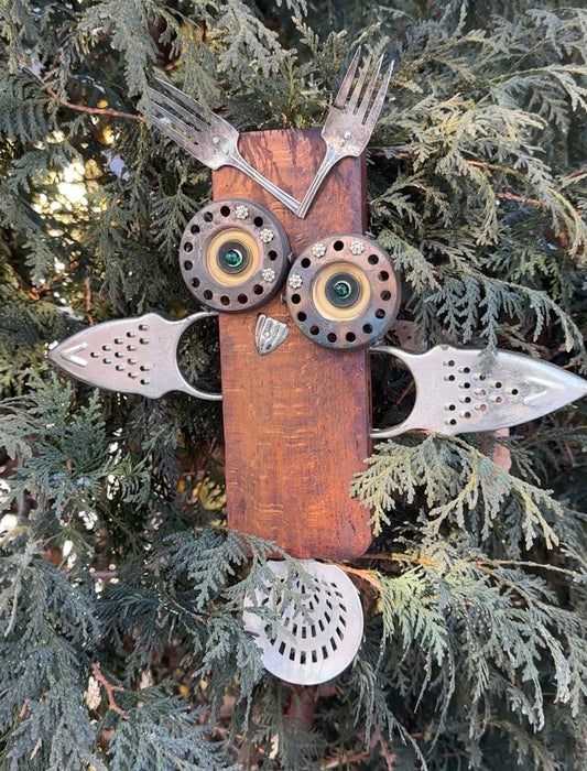 Assemblage | "Night Owl" | Andrea Maginnis