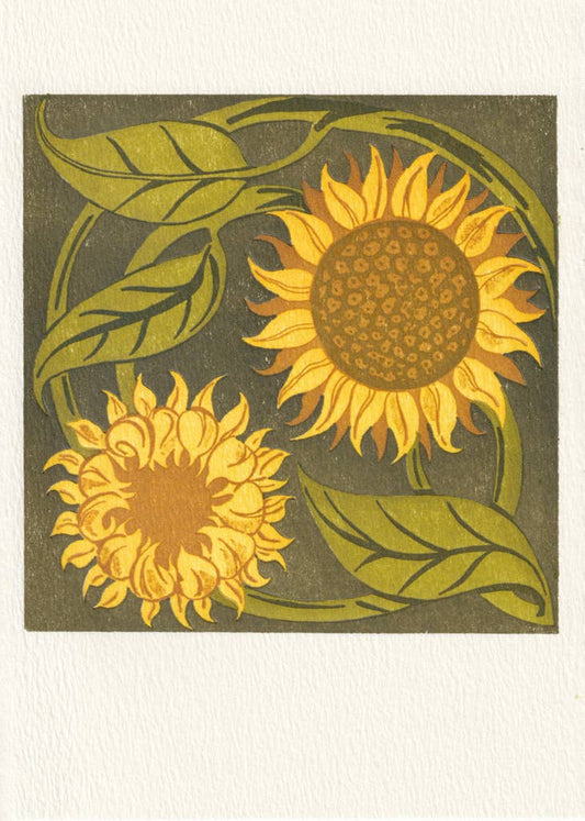 Sunflower Tile Design | Saturn Press