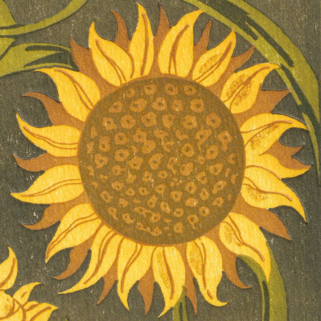 Sunflower Tile Design | Saturn Press