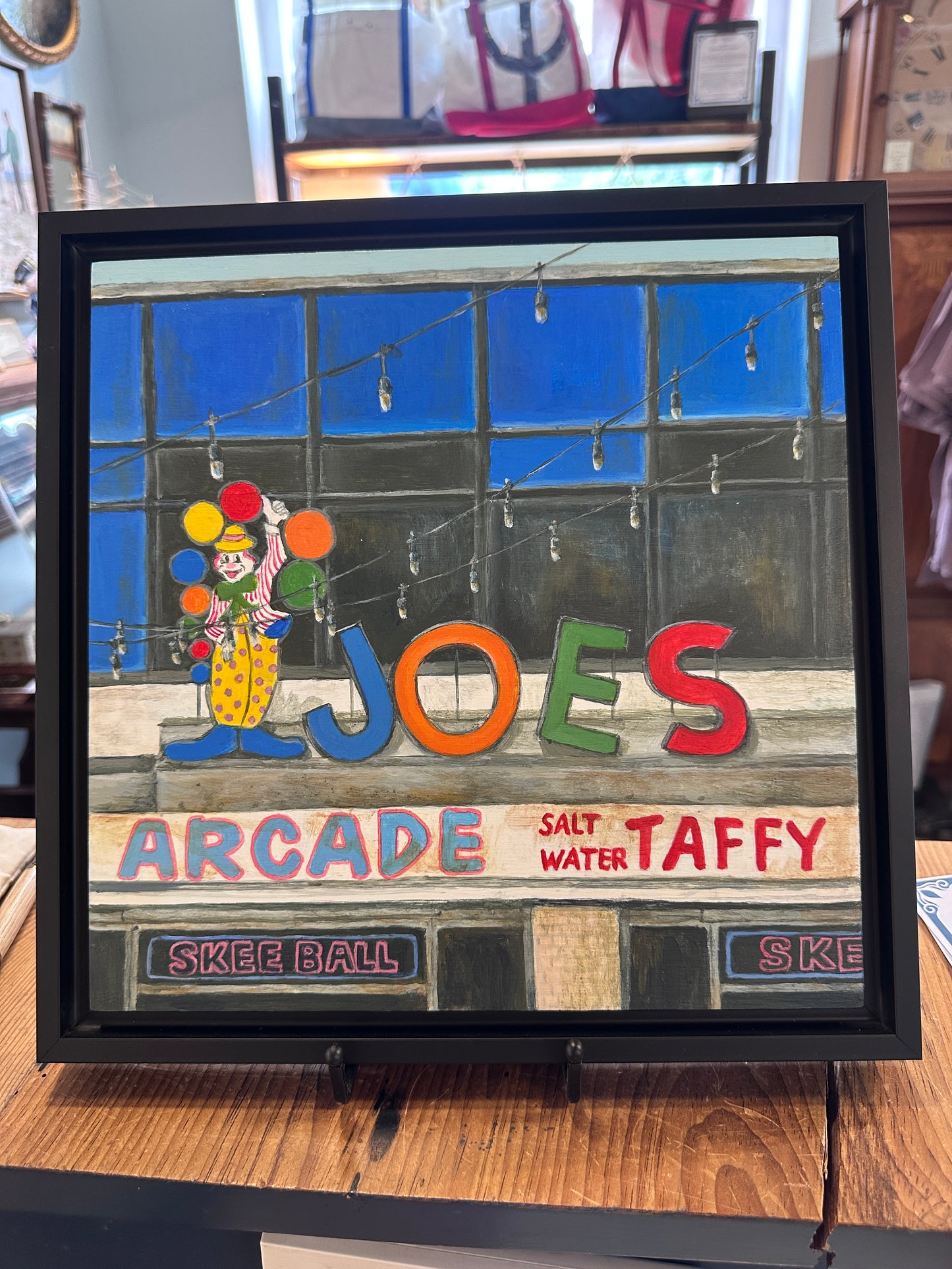 "Joe’s Playland" | Acrylic on Canvas | Debbie Shirley