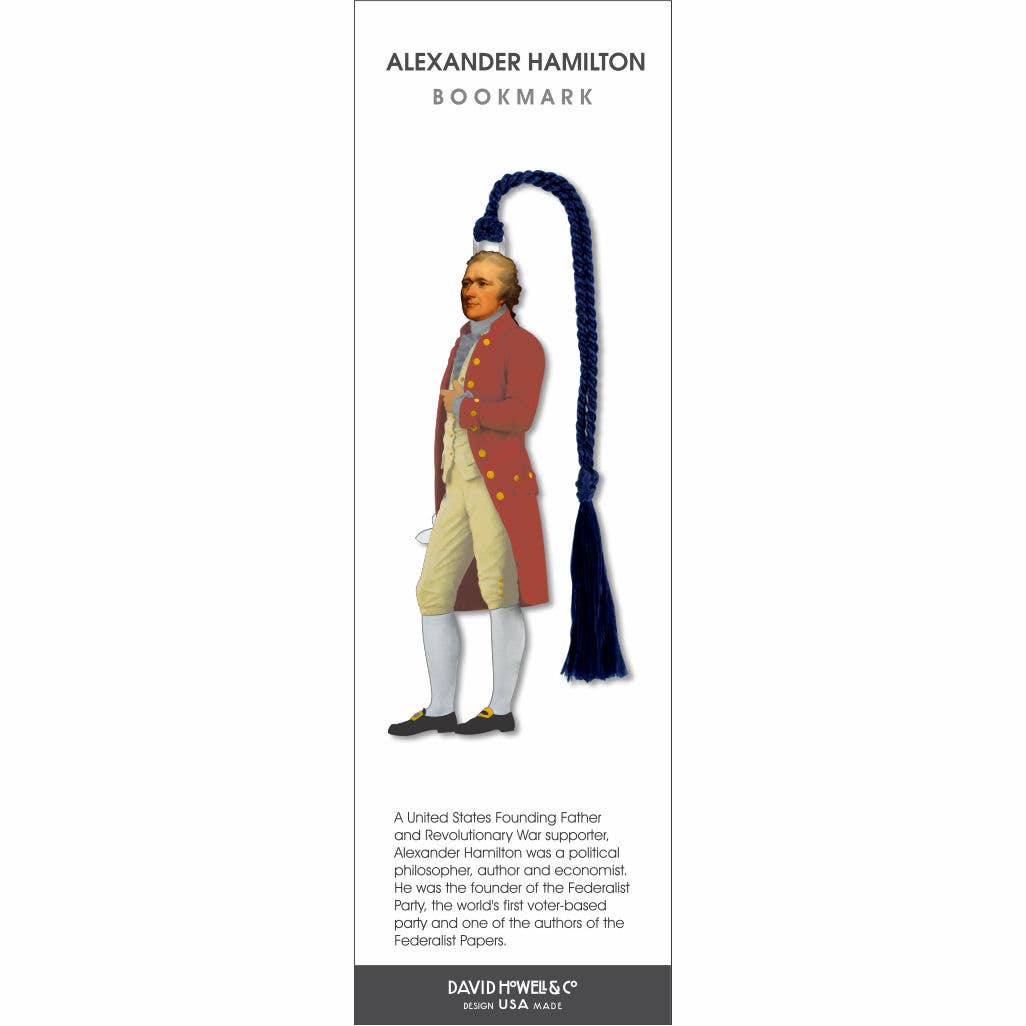 Alexander Hamilton ~ Founding Fathers Metal Bookmark