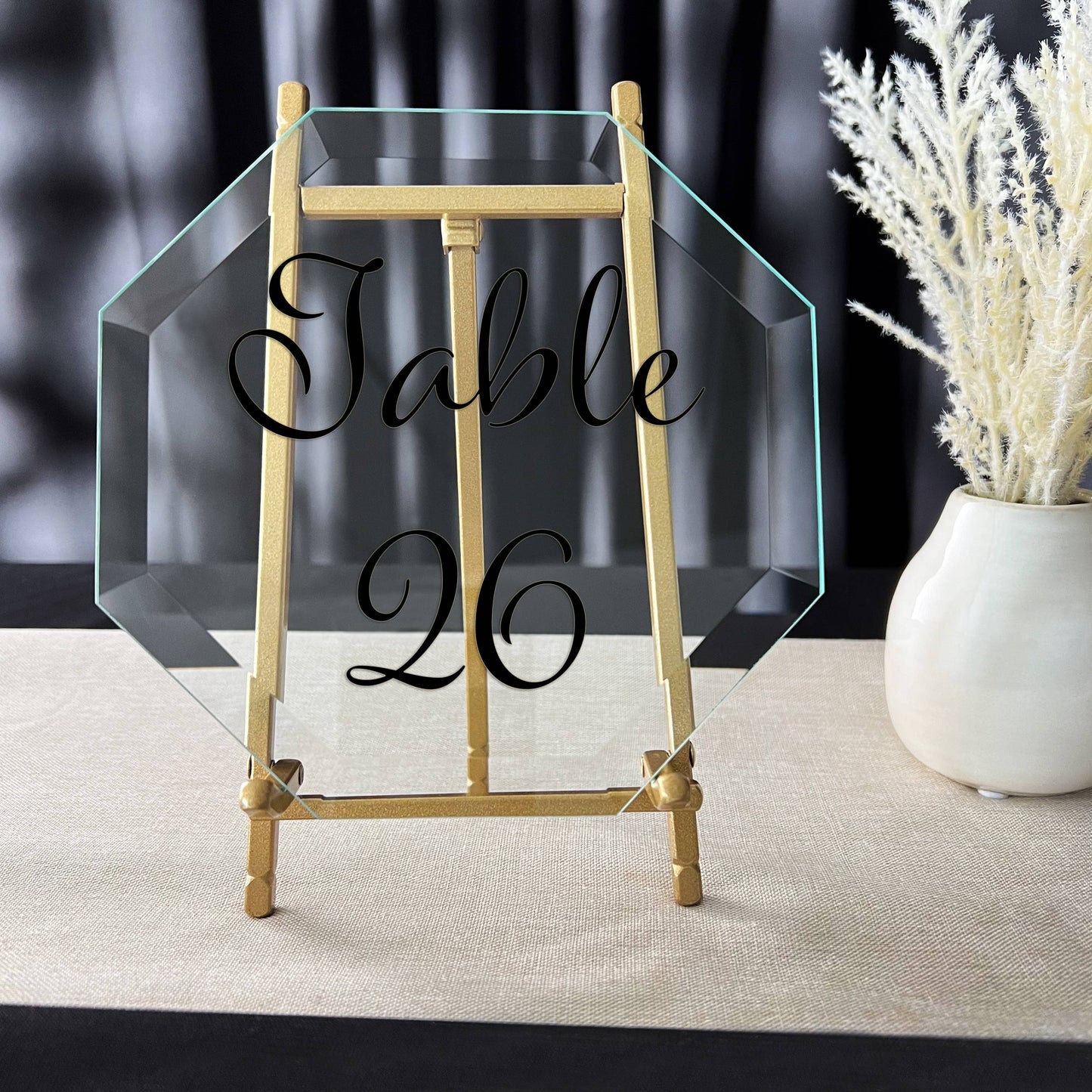 Bard's Satin Metal Easel, 7" H x 4.25" W x 4.5" D