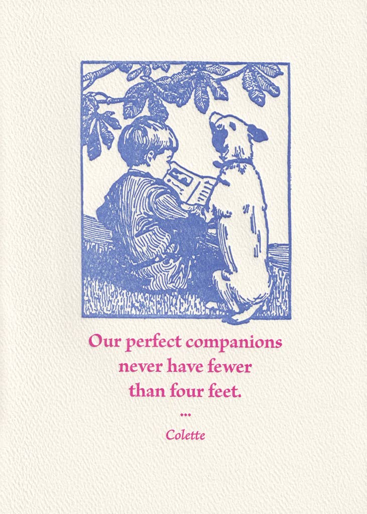 Boy & Dog | Saturn Press