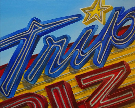 "What a Long Strange Trip" | Acrylic on Canvas | Debbie Shirley