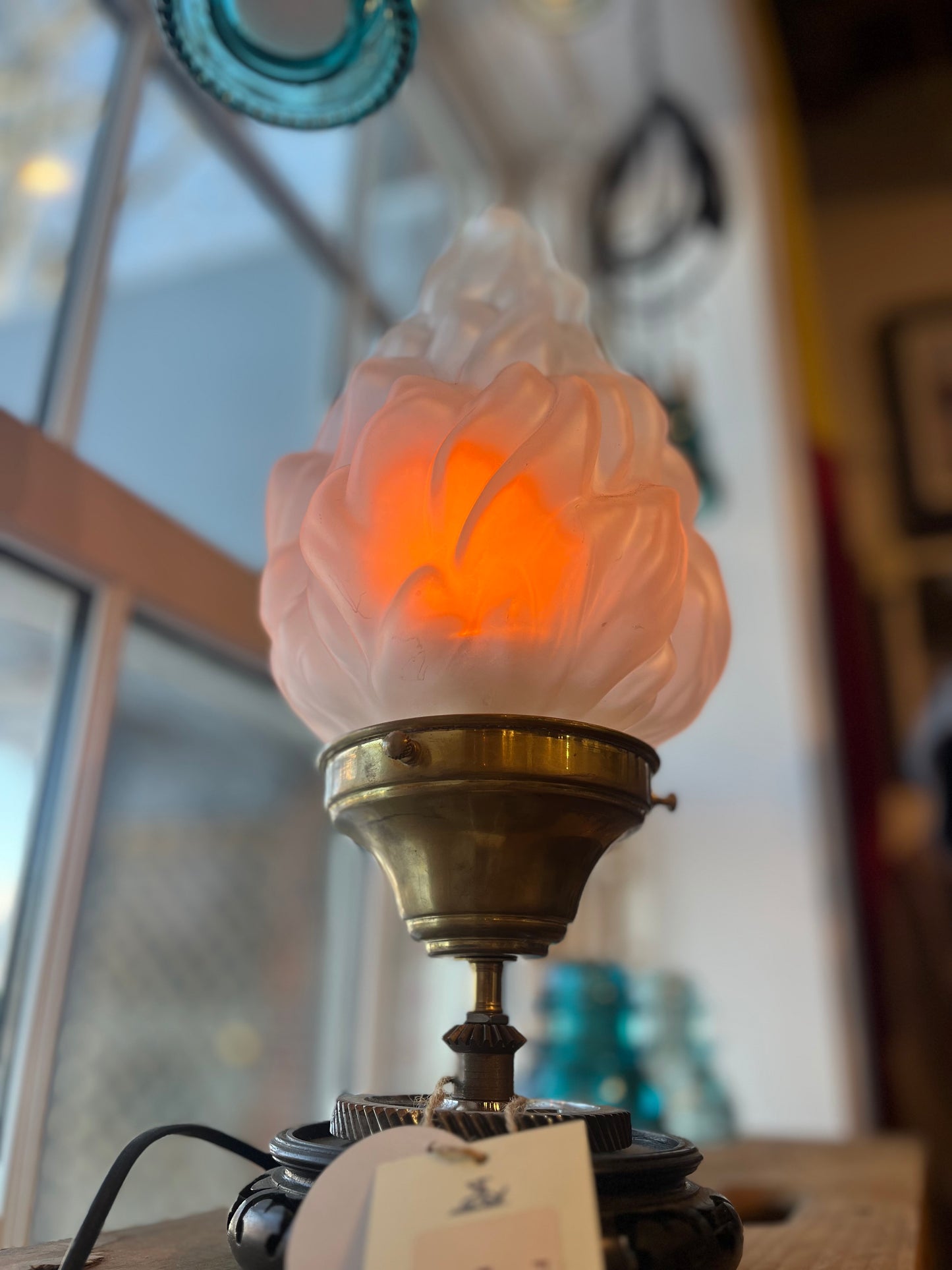 Flame Table Lamp