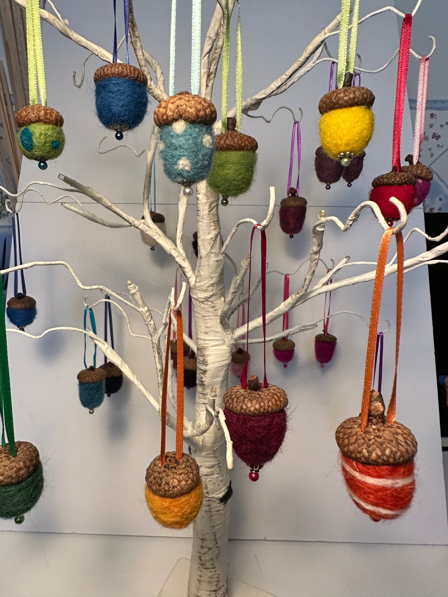 Andrea Maginnis | Felted Acorns | Handmade