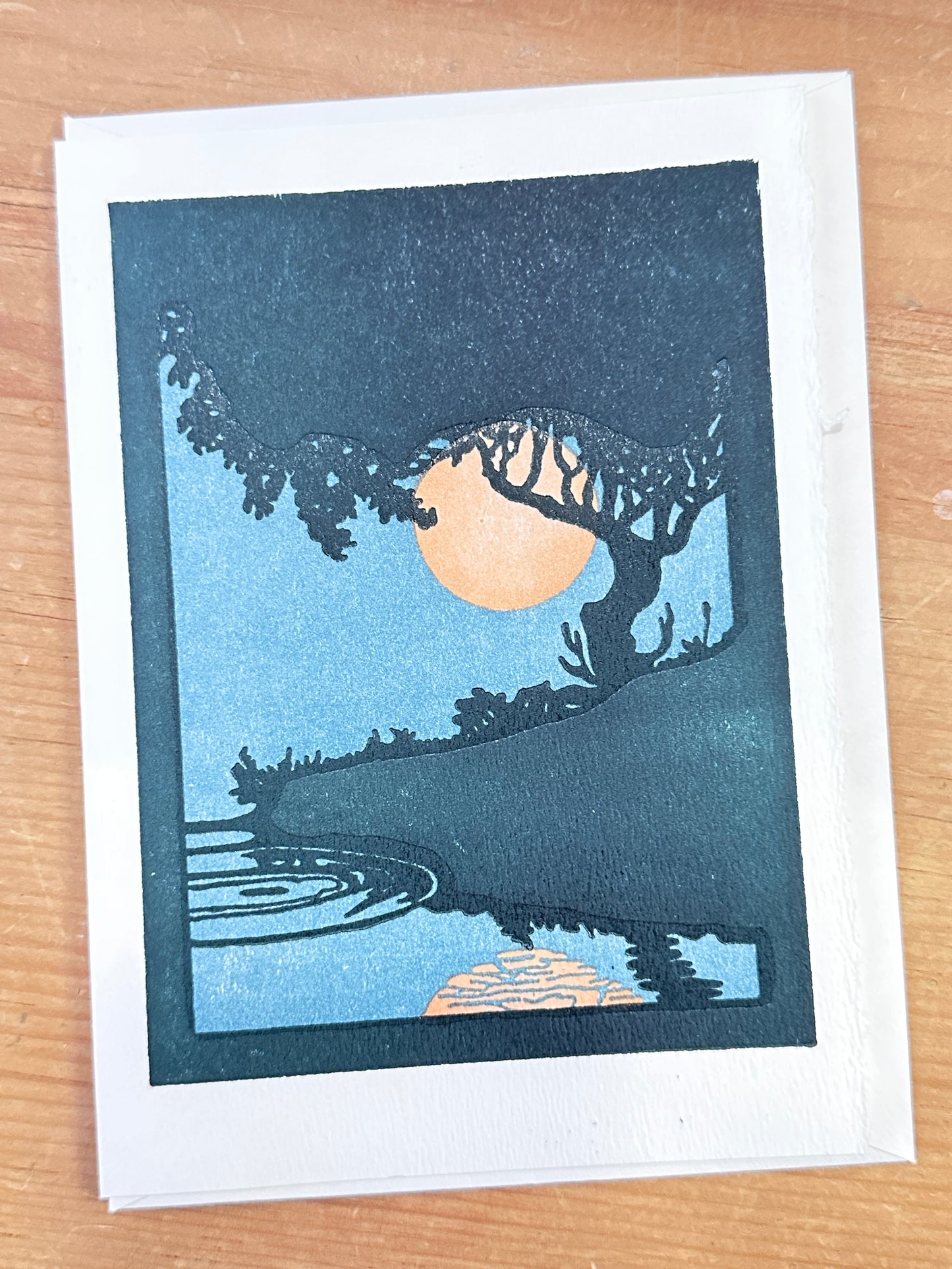 Saturn Press | Summertime | Letterpress Card