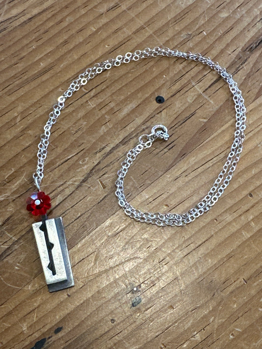 Rosebud Silver Pendant | Chickenscratch